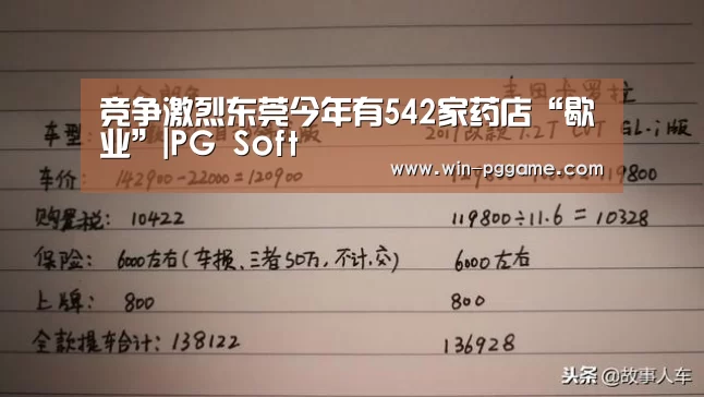 竞争激烈东莞今年有542家药店“歇业”|PG Soft